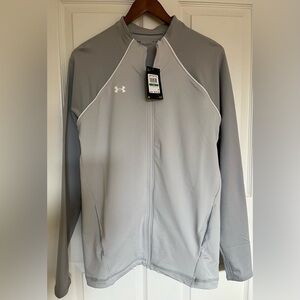 NWT - Women’s Under Armour Layer Up, Super Light 2tone Zip Up Jacket - Size L